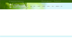 Desktop Screenshot of coloradohealthnutrition.com